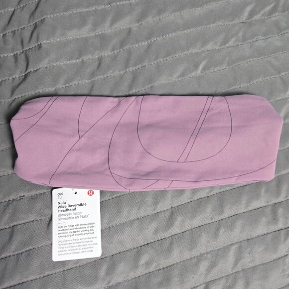 NWT Lululemon Nulu™ Wide Reversible Headband - Color SYGC - Picture 1 of 3
